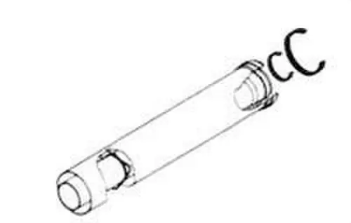 Promoción TUBO 1m COAXIAL DIÁMETRO 80/125 INOXIDABLE