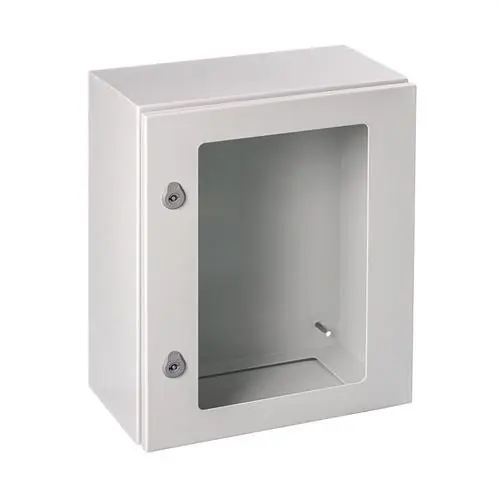 Alta Calidad ARMARIO SUPERFICIE METÁLICO IP66 400x400x250mm CON PLACA