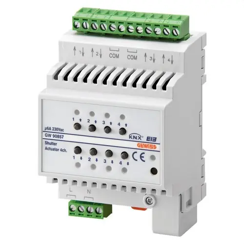 ACTUADOR MAN.MOTOR 4 CANALES KNX Oferta