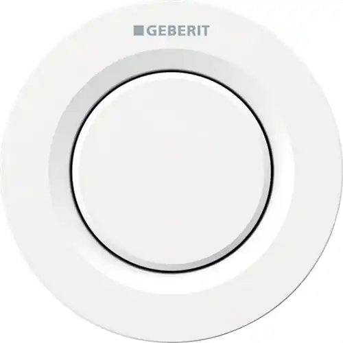PULSADOR NEUMÁTICO EMPOTRAR GEBERIT 01 DESCARGA SIMPLE BLANCO No Te Lo Pierdas