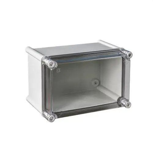 Certificado CAJA POLIÉSTER TAPA TRANSPARENTE 3x2 MÓDULOS ALTA IP66