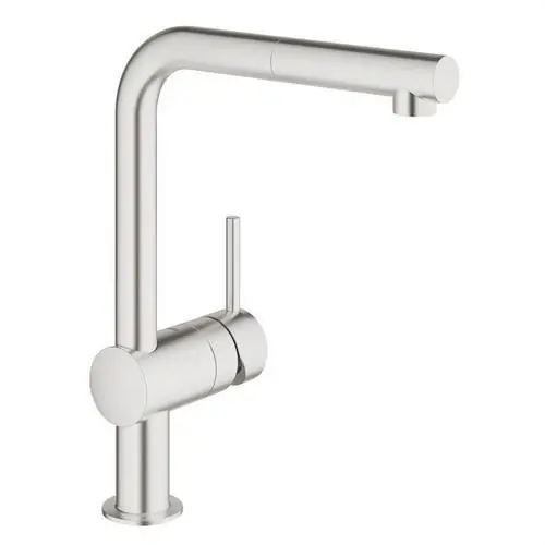Novedad MONOMANDO FREGADERO MINTA L-CAÑO MATE