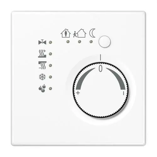 TERMOSTATO CONTINUO KNX LS990/LSPLUS CON BCU BLANCO ALPINO Certificado