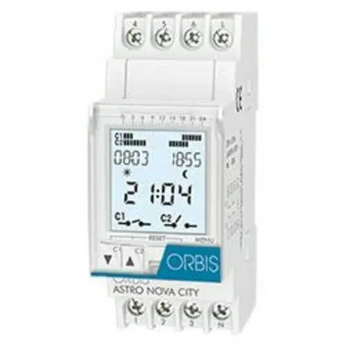 INT.HOR.ASTMCO.ASTRO NOVA CITY 24V CC/CA PROGRAM.POR CIUDADES DIARIO/SEMANAL 2 Mejor Precio