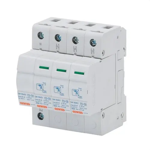 Últimas Unidades DESCARGADOR 3P+N 12,5KA TIPO 1+2