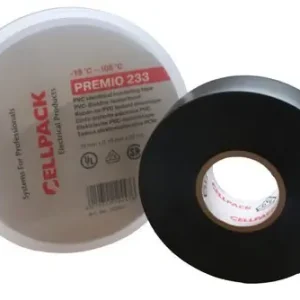 CINTA AISLANTE PREMIO 233 0,18mm LARGO 20 NEGRO Envío Gratis