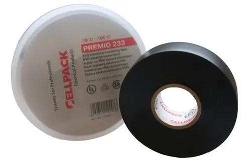 CINTA AISLANTE PREMIO 233 0,18mm LARGO 20 NEGRO Envío Gratis