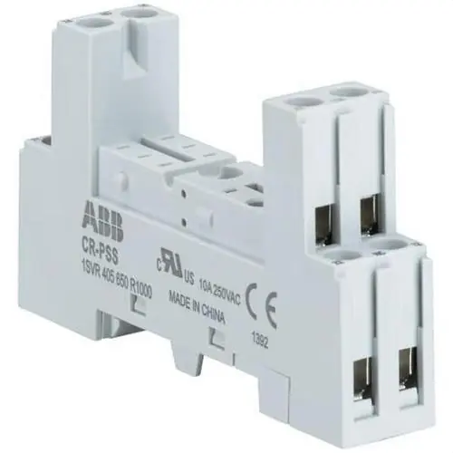 Oferta Especial BASE ENCHUFE ESTÁNDAR CR-PSS PARA RELÉ CR-P 1c/o 2c/o