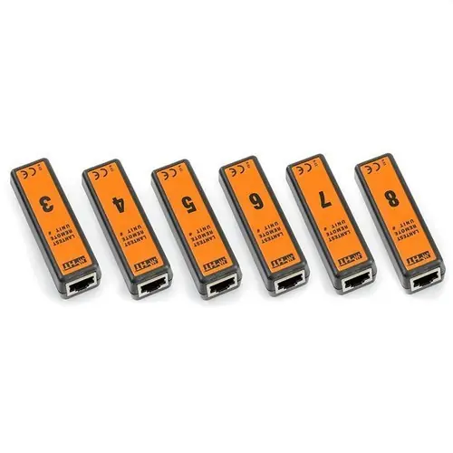 Liquidación CONJUNTO UNIDADES REMOTAS REDES LAN 3-8
