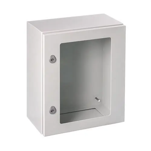 ARMARIO SUPERFICIE METÁLICO IP66 800x800x200mm CON PLACA Últimas Unidades