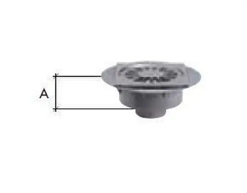 Directo De Fábrica CALDERETA MIXTA PVC C-202-M 200x200 DIÁMETRO 90mm INOXIDABLE