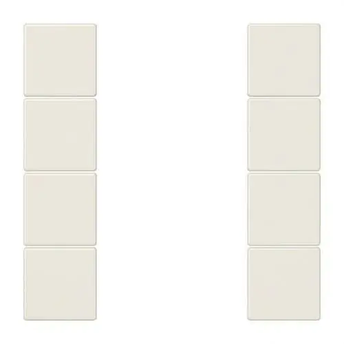 JUEGO TECLAS F50 KNX 4 FASES SERIE LS BLANCO MARFIL Entrega Rápida