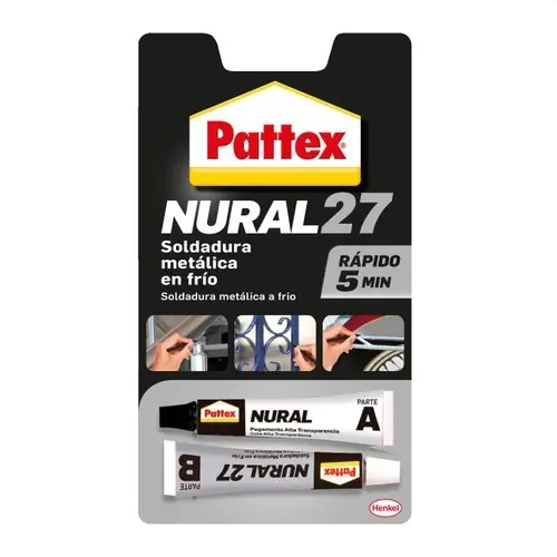 Precio Económico SOLDADOR REPARADOR FRÍO PATTEX NURAL 27 22ml