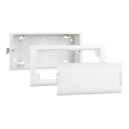 No Te Lo Pierdas CAJA UNIVERSAL MARCO RECTANGULAR LUMINARIA DE EMERGENCIA L31