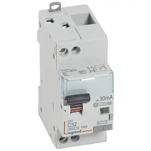 Directo De Fábrica MAGNETOTÉRMICO DIFERENCIAL DX3 P + N 30mA C32