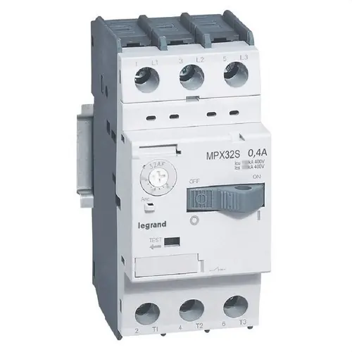 Stock Limitado GUARDAMOTOR 32S 0,25-0,4A