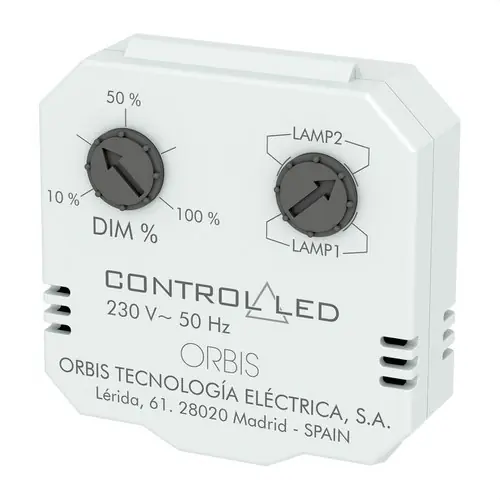 RG.LUMNSAD.CTROL.LED NIV.FJO.REG.CJ.MEC.UNV.APTO TODO TIPO L.REGBL.INST.2 O 3 HL Directo De Fábrica