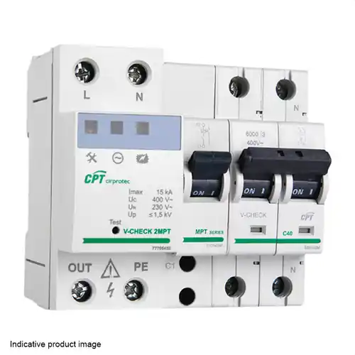 PROTECTOR V-CHECK 2MPT-32 PARA LÍNEA MONOFÁSICO Promoción Exclusiva