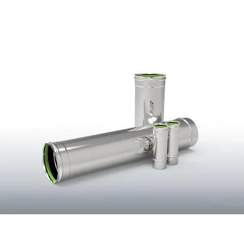 TUBO DIÁMETRO 300 LARGO 1000mm M-H PARED SIMPLE INOXIDABLE 316 Novedad