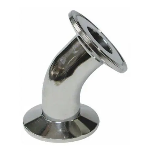 Alta Calidad CODO 45º CLAMP 1" INOXIDABLE