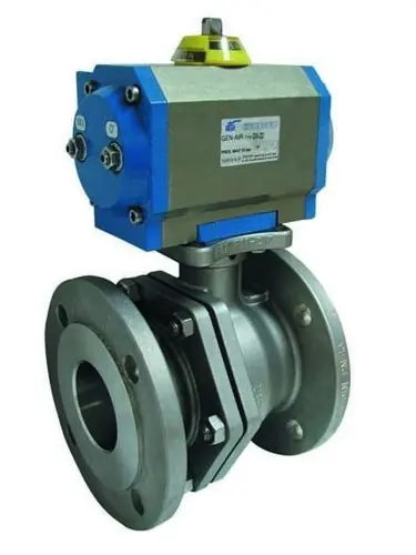 Compra Ahora VÁLVULA ESFERA 6" GN45 AISI 316 BRIDA ACTUADOR DOBLE EFECTO