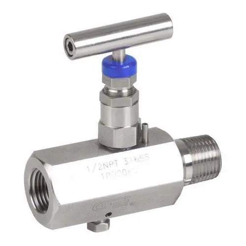 Comprar En Línea VÁLVULA AGUJA 6000 NPT M-H CON PURGA 1/2