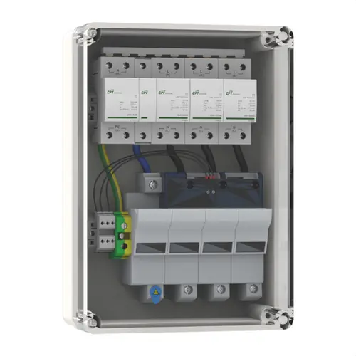 CUADRO TRIFÁSICO CON PROTECTOR SOBRETENSIÓN tipo-1 25kA Oferta Especial