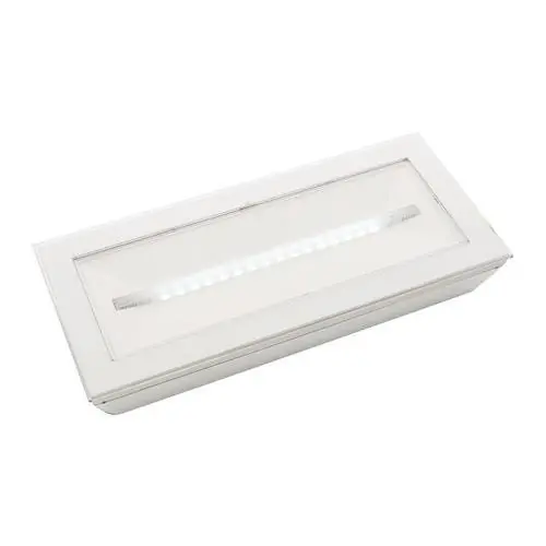LUMINARIA EMERGENCIA BESSEL LED 55lm 1,5h PERMANENTE IP42 BLANCO Entrega Rápida