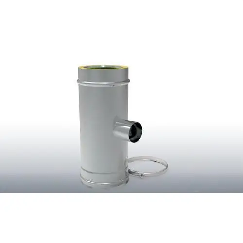 Mejor Precio COLECTOR DIÁMETRO 300 ENTRONQUE DIÁMETRO 80 PARED DOBLE INOXIDABLE