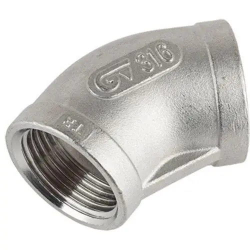 Novedad CODO 45º HH INOX 316 NPT 3/8"