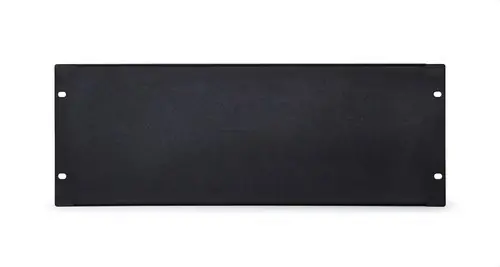 Directo De Fábrica PANEL FRONTAL 4U RACK 19" 483x178 NEGRO