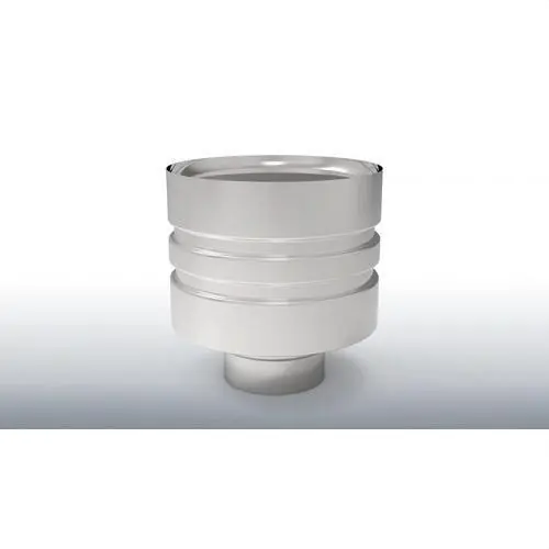 Directo De Fábrica DEFLECTOR ANTIRREVOQUE DIÁMETRO 200 PARED SIMPLE INOXIDABLE 316