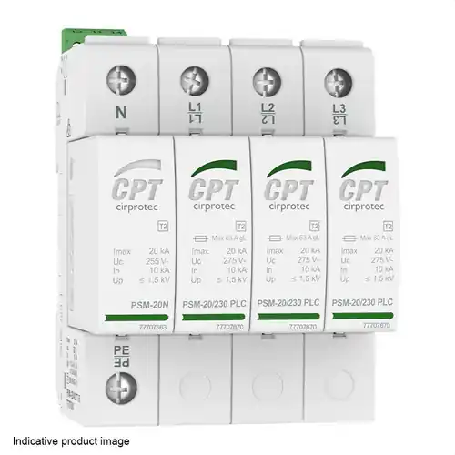 Stock Limitado PROTECTOR SOBRETENSIÓN TRANSITORIA PSM4-20/400PLC-TT