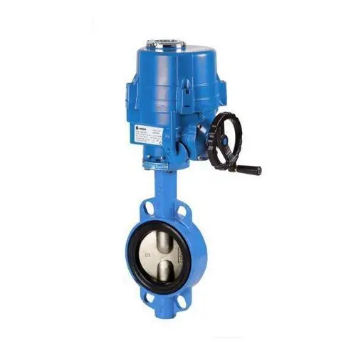 Popular VÁLVULA MARIPOSA WAFER 10" GE-60 SERVOMOTOR