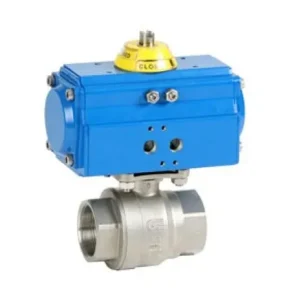 VÁLVULA ESFERA 1" GNP14 INOXIDABLE ACTUADOR DOBLE Devolución Gratuita