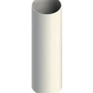 Disponible Ahora TUBO CHIMENEA M-M DIÁMETRO 132 1500mm ALUMINIO BLANCO