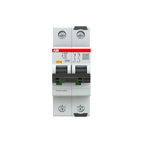 INTERRUPTOR AUTOMÁTICO S302P-D32 2P 32A CLASE D 15kA Novedad