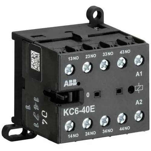 MINICONTACTOR KC6-40E AUXILIAR 12V CC TORNILLO Novedad