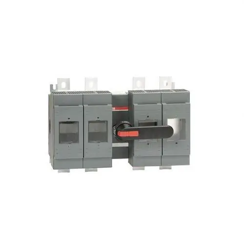 INTERRUPTOR FUSIBLE OS800D22N2P CON MANDO FRONTAL CENTRADO Garantía De Devolución De Dinero