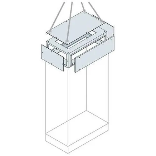 COMPARTIMENTO SUPERIOR PARA ENTRADA CABLE 200x1000x1000mm Precio De Oferta