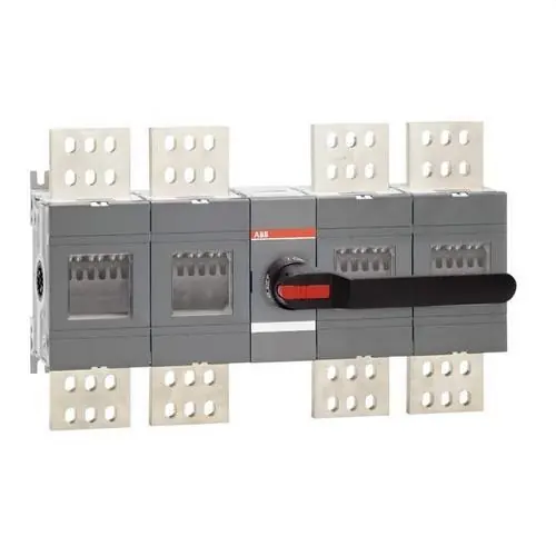 Descuento INTERRUPTOR SECCIONADOR OT2000E22P CON MANDO FRONTAL CENTRADO