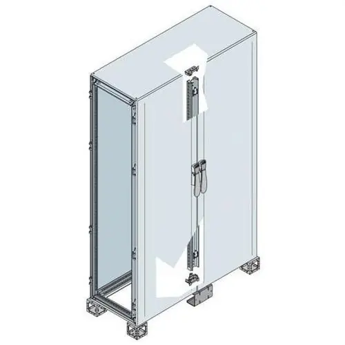 ARMARIO CON PUERTA DOBLE CIEGA 2200x1000x800mm GRIS CLARO RAL 7035 Favorito De Clientes