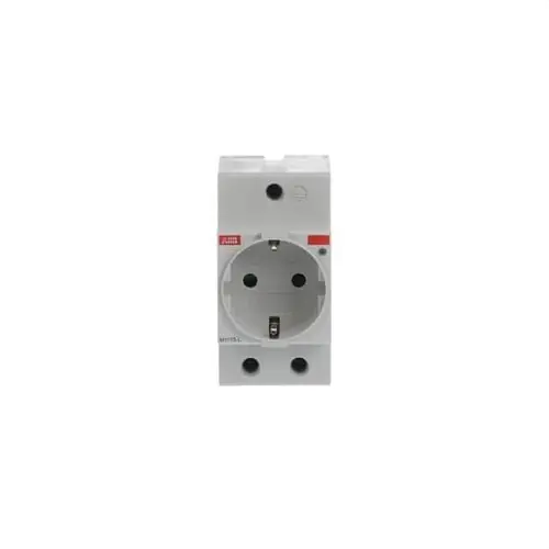 Venta Final BASE ENCHUFE SCHUKO ALEMÁN M1175-L CON CUBIERTA 250V 16A