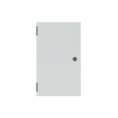 Precio De Fábrica ARMARIO CON PUERTA CIEGA + PLACA TRASERA 500x300x200mm GRIS CLARO RAL 7035