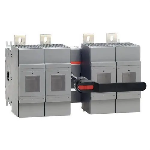Rebajas INTERRUPTOR FUSIBLE OS1250D22N2P CON MANDO FRONTAL CENTRADO