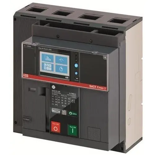 INTERRUPTOR AUTOMÁTICO DE BASTIDOR ABIERTO E1.2-C 630 EKIP TOUCH LSI 4P FF Directo De Fábrica