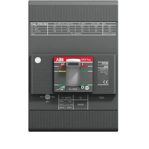 INTERRUPTOR AUTOMÁTICO XT3S250 TMD R250 IM2500 3P F-F Venta Final