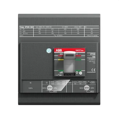 Últimas Unidades INTERRUPTOR AUTOMÁTICO XT2V160 TMD R25 IM300 4P F-F
