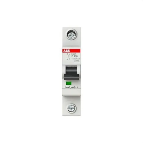 Devolución Gratuita INTERRUPTOR AUTOMÁTICO S201-B100 1P 100A B 6KA