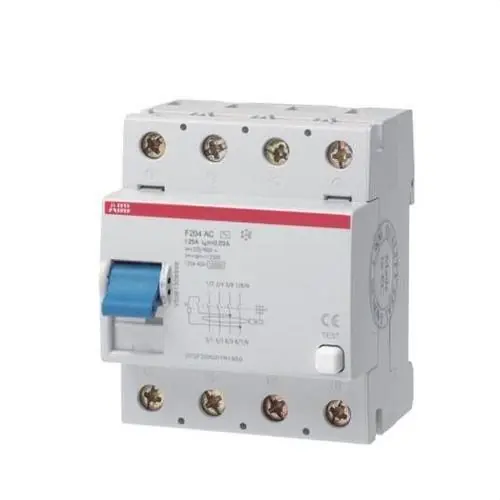 INTERRUPTOR DIFERENCIAL INDUSTRIAL F204AC-125/0,1 Precio De Oferta